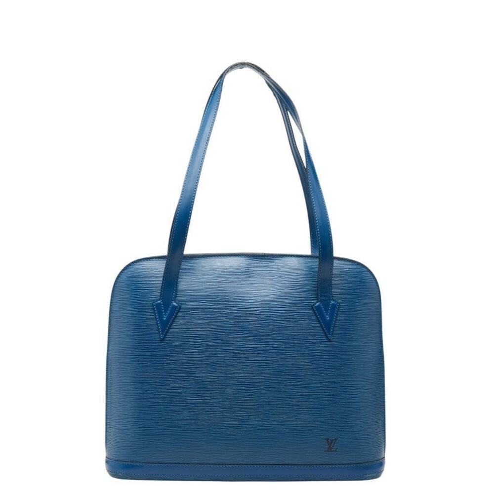 Louis Vuitton Epi Lussac Shoulder Bag Blue